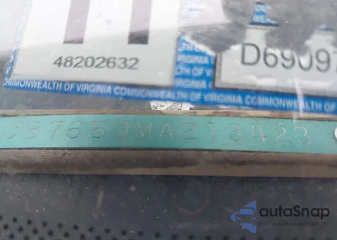 1991 Honda Accord Lx/Ex from USA, damaged, VIN 1HGCB7650MA213423